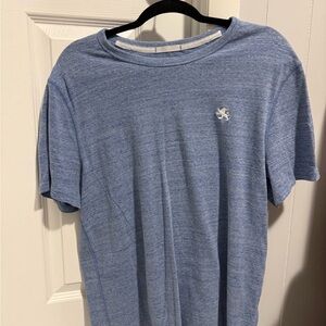 Express Heather Blue Short Sleeve Tee
